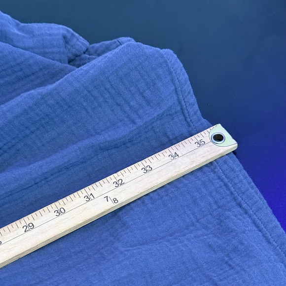 Universal Thread Crinkle Gauze Tiered Dress Size XL Gray Cotton BOHO Cottage - Picture 10 of 10